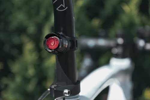 CATEYE ORB USB Rechargeable Safety Light | Multiple Lighting Modes, Durable Aluminum Design, Fits Road, MTB, Gravel Bikes - style: Rear
