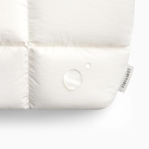 Comfyable Puffy Electronics Organizer Travel Case, Cute Tech Pouch for Women Men, Cable Storage Bag for Charger, Phone, Power Bank, Cord, Compact Tech Accessories Pouch, Rice - color: Rice