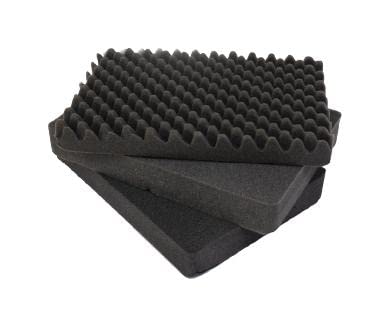 multicomp PRO Weatherproof Equipment Case, made of Polypropylene Plastic, Black with Foam Insert (16.5" X 13" X 7" (L x W x H) YELLOW) - size: 16.5" X 13" X 7" (L x W x H) (YELLOW)
