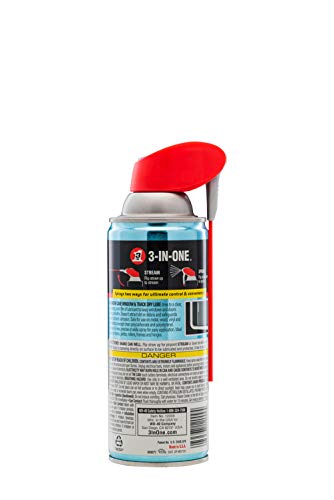 3-IN-ONE RVcare Window & Track Dry Lube with SMART STRAW SPRAYS 2 WAYS, 10 OZ - size: Pack of 1, style: Window & Track Dry Lube