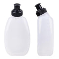 Running Water Bottle Handheld Plastic Flask Hydration Vest Packs Waist Belt Replacement for Runners Marathon Cycling Hiking - color: 01 Water Bottles - 280ml/9.5oz - 2 Packs