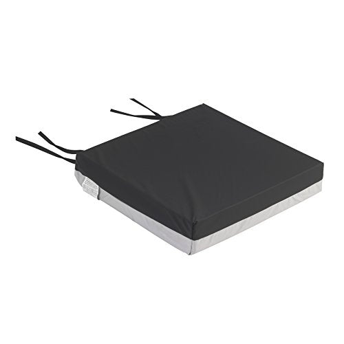 Drive Medical Premier One Foam Cushion, 16 x 16 Inch | Foam Cushion Provides Comfortable, Supportive Seating for Wheelchairs, Rollators and Everyday Home Chairs - size: 16" x 16"