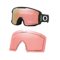 Oakley Line Miner Medium Ski Goggles REPLACEMENT LENSES OO7093 For Men For Women +Designer iWear Care Kit - color: Prizm Rose Gold