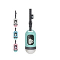 SVD.PET Dog Poop Bag Dispenser, Retractable Poop Bag Holder, Jade/White - color: Jade/White