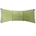 WANLIAN Windbreaks Stove Windscreen (No Included Poles) | Camping Beach Windshield Shelter,Backpack Portable Picnic Screen,Sunshade Screen,Outdoor Caravan Privacy Shield,forBBQ Picnic
