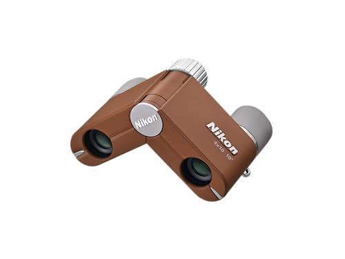 Nikon 4x10D CF Pocket Binoculars - color: Amber Brown