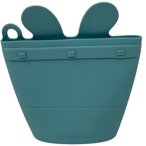 | Snack Baggie™ Silicone Reusable Food Storage Container for Toddlers (Citadel) - color: Citadel