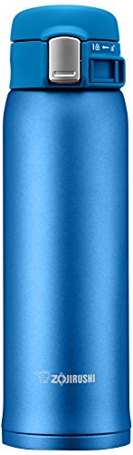 Zojirushi SM-SD48AM Stainless Steel Mug, 16-Ounce, Matte Blue - color: Matte Blue, style: 16-Ounce