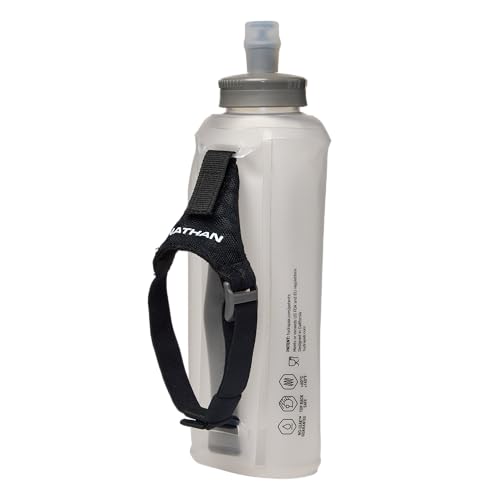 Nathan Pinnacle Lite 20oz Black/Reflective Silver OSFM