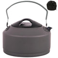 Outdoor Camping Kettle, 0.9L Aluminum Lightweight Water Pot, Portable Compact Camp Tea Kettle Coffee Pot with Carrying Bag for Camping Hiking Backpacking Picnic