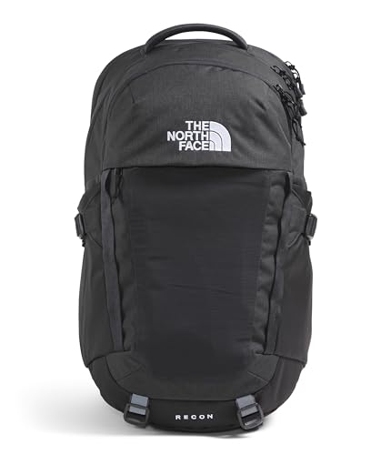 The North Face Recon Laptop Pack, Asphalt Gy Lt Hth/TNF Blk-NPF, OSFA - color: Asphalt Grey Light Heather/Tnf Black-npf, size: 30L