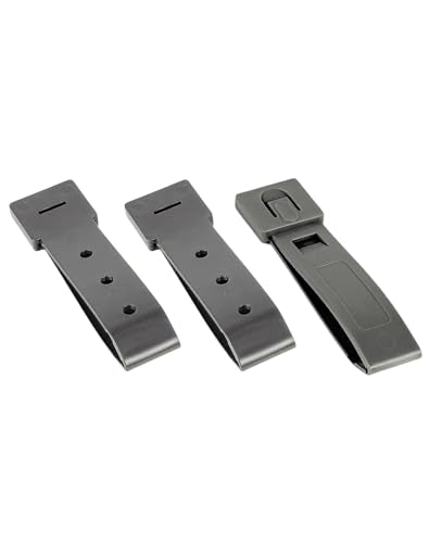 Durable Tactical Molle System Tactical Clips Strap 3 Pack - size: 3 inch-FG