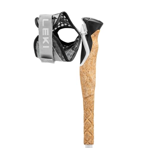 LEKI Cross Trail FX Superlite Trekking Poles - color: White-Ferra-Black
