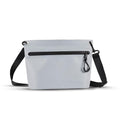 2L Waterproof Bag Fanny Pouch for Phone Passport Purse, Handle & Adjustable Strap for Swim, Travel, Beach - color: Grey