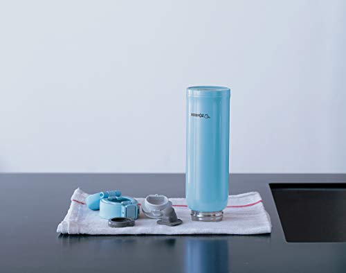 Zojirushi SM-SE36AL Stainless Steel Mug, 12-Ounce, Light Blue - color: Light Blue, style: 12-Ounce