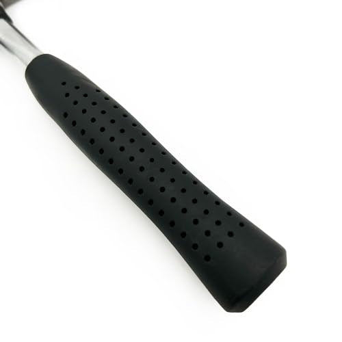 Mini Claw Hammer 4oz - Rubber Handle for Easy Grip - Multi-purpose Nail Remover for Home, Carpet, and Walls - Non-Slip Shock Reduction Grip