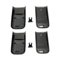 2 Set of - Center Console Armrest Cover Lid Kit for 9-7x for Bravada for Ascender for Envoy for Trailblazer EXT for Trailblazer for Rainier (Black,Plastic)
