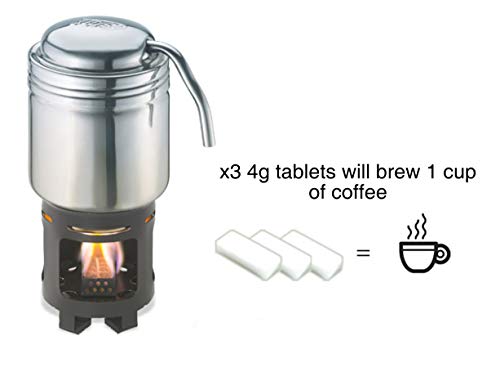 Esbit 4g Solid Fuel Tablets for Backpacking & Camping Stoves & Grills, 1300-Degree Smokeless Emergency Fire Starter Squares, 60 Pack - style: 60 Pieces Each 4g
