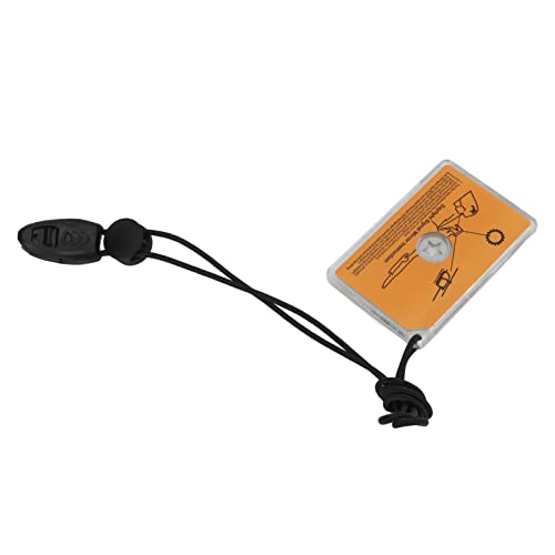Outdoor Survival Reflective Signal Mirror Reflective Multifunctional Small Signal Mirror with Lanyard for Camping Fishing Hiking