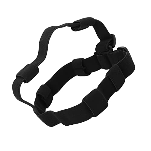 Ejoyous Headlamp Strap Adjustable, Universal Flashlight Mount Replacement Hands Flashlight Headband Holder Strap, for Running Cycling Fishing Camping Outdoor Sport Activity