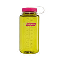 Nalgene 32 oz Wide Mouth Water Bottle, Thrill & Motion, Endive w/Fuschia Purple | BPA Free Material - color: Endive w/ Fuchsia Purple, size: 32 Ounces