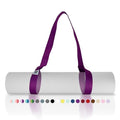Tumaz Yoga Mat Strap Adjustable Carrier for All Yoga Mats, 2 Sizes - color: 09. Dark Purple, size: 85 IN