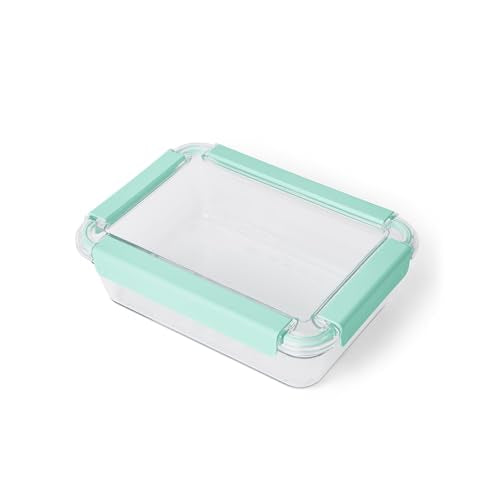 YETI Plastic Food Storage Container, BPA Free, Locking & Airtight Lid, Microwave, Freezer, and Dishwasher Safe, Leak-Proof, Cooler and Thin Ice Compatible - color: Seafoam - Large