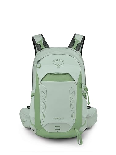Osprey Tempest 22L Women's Lightweight Hiking Backpack, Green OS - color: Frosty Mint Green/Botanica, size: 22L - Standard Fit