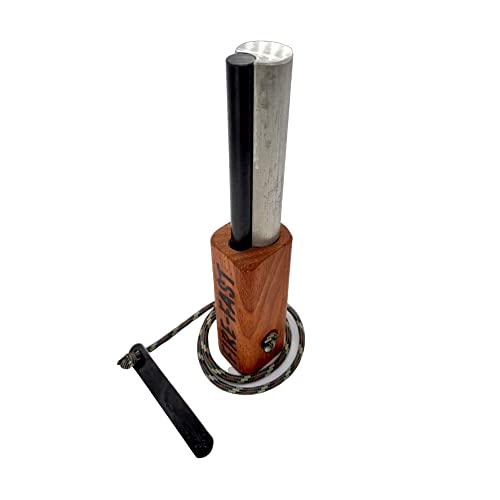 Fire-Fast Trekker. Best Emergency Waterproof Survival Fire Starter. Magnesium and Euro Fire Steel Ferro Rod. Compact Durable Tool for Bushcraft, Camping, Backpacking, Hiking, Hunting, or Bug Out Bag - style: 1 Pack