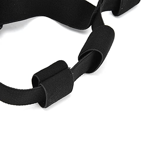 Lamp Replacement Strap Adjustable Headlamp Band LED Riding Fixed Lamp Strap for Climbing, Cavern, Diving, Camping, Work, Operation, Riding