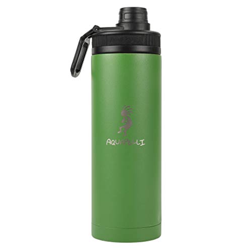 Vacuum Insulated Water Bottle, 18 ounces, Willow Green - color: Willow Green