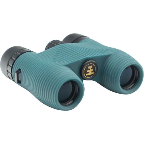Nocs Provisions Standard Issue 10x25 Waterproof Binoculars | Lightweight, Compact, 10x Magnification, Wide View, Multi-Coated Lenses for Bird Watching, Hiking, Camping, and Outdoor Activities - Blue - color: Blue, size: 10x25