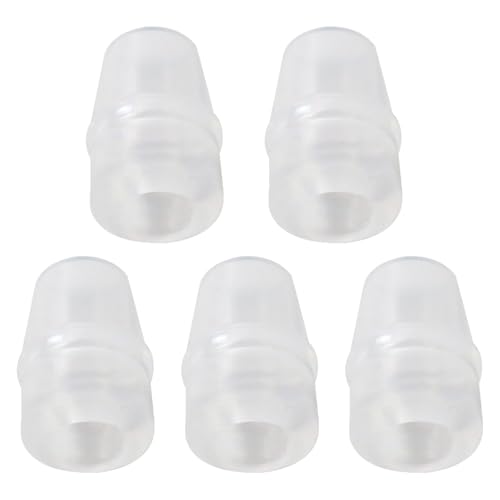 5pc Replacement for Hydrapak Hydration Reservoirs & Bladders Bite Valve Nozzles, Silicone Bite Spout Nozzles Compatible for Osprey and Fit for Nathan