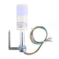 Industrial Warning Light 3 Color in 1 Layer Red Yellow Green Led Signal Flashing Light with Buzzer L Style Base - color: Flashing, size: 24V With Buzzer