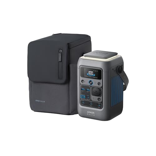 Anker SOLIX C300 Portable Power Station with Protective Bag, 288Wh, 300W - style: C300 DC + Protective Bag