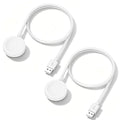 Watch Charger for Apple Watch Charger, 2Pack USB A Short Magnetic Fast Charging Cable Portable Wireless Charging iWatch Charge Cord Compatible with iWatch Series Ultra/SE/11/10/9/8/7/6/5/4/-[1FT/0.3M]