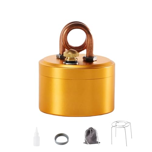 Mini Backpacking Stove with Stand | 50ML High Power Camping Alcohol Stove, Portable Ultralight for Hiking Biking Outdoor Water Coffee