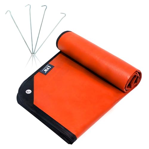 LYN Heavy Duty Emergency Blanket Survival Gear Waterproof Insulated Blanket Emergency Tarp for Camping, Hiking, Bushcraft - color: Orange Red