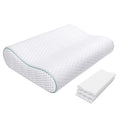 Releep Ergonomic Memory Foam Pillow - Orthopedic Cervical Support Pillow for Neck & Shoulder Pain Relief, Adjustable Contour Pillow for All Sleeping Positions, King Size - size: King Size: 27.6"L x 15.7"W Medium