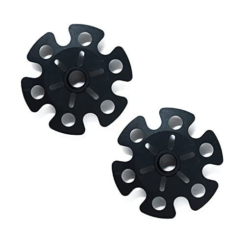 Montem Trekking Pole Snow Baskets/Hiking Pole Replacement Snow Baskets - Fits All Standard Hiking/Trekking/Walking Poles - Pack of 2