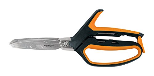 Fiskars Pro 10" PowerArc Easy Action Shears, Heavy Duty Utility Scissors - style: PowerArc Shears 10 in.