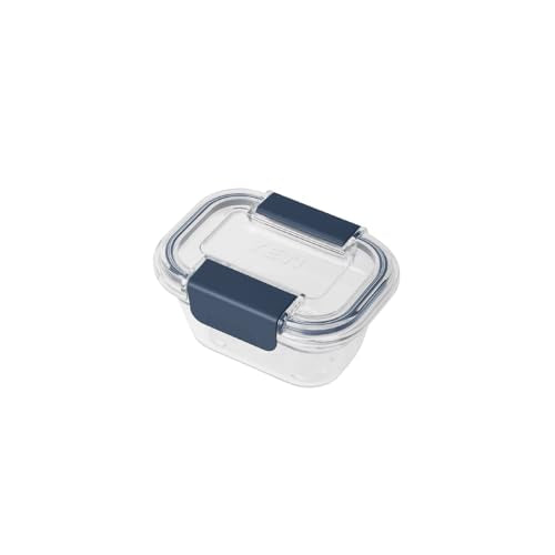 YETI Plastic Food Storage Container, BPA Free, Locking & Airtight Lid, Microwave, Freezer, and Dishwasher Safe, Leak-Proof, Cooler and Thin Ice Compatible - color: Navy - Small