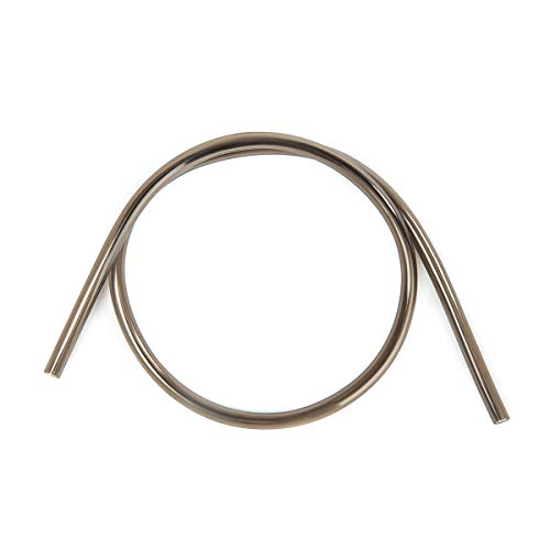 J.CARP High Flow Replacement Tube, with Tube Cleaner Brush, for Hydration Reservoirs - color: Grey Tube with Long Brush