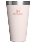 STANLEY Adventure Stacking Beer Pint Glass | Stackable Drinking Cup for Cold Beverages | Dishwasher Safe | Insulated Stainless Steel Tumbler | BPA-Free - color: Rose Quartz, style: Modern