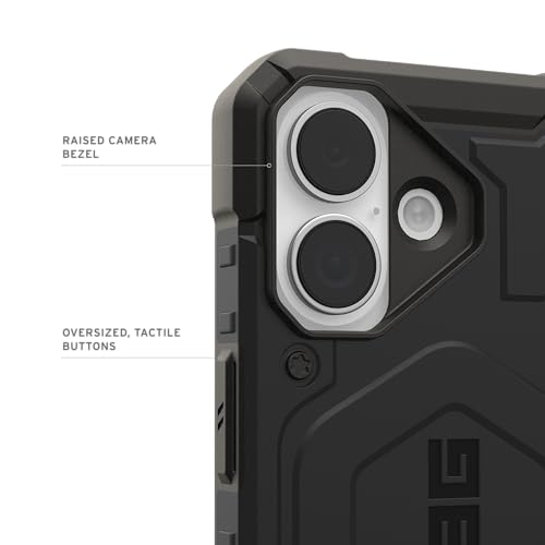 URBAN ARMOR GEAR UAG Designed for iPhone 17 Case Pathfinder - Compatible with MagSafe Military Grade Protective Cover, Black - color: Pathfinder - Black