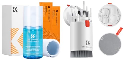 K&F Concept Keyboard Cleaning Kit Laptop Cleaner, with 200ml Screen Cleaner Spray