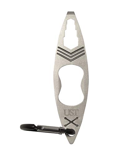 UST Tool-a-Long Multi-Tool Carabiners with Durable, Compact Stainless Steel Construction for Hiking, Kayaking, Camping, Travel and Outdoor Survival - style: Kayak
