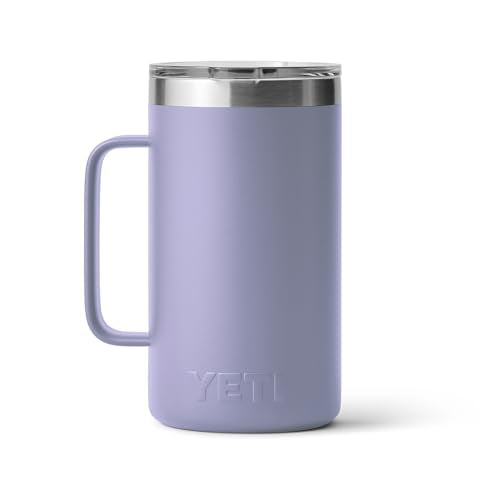 YETI Rambler 24 oz Mug, Vacuum Insulated, Stainless Steel with MagSlider Lid - color: Cosmic Lilac