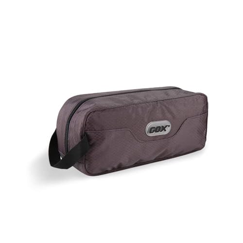 Small Travel Toiletry Bag for Men, Dopp Kit Mens, Zipper Pouch for Travel - color: Grey