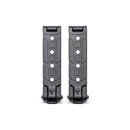 3" Molle-Lok (Pair with Mounting Hardware) - MOLLE Attachment Clip for Vests, Backpacks, Holsters, Mag Pouches, TASER, and More - Molle-Lok 3 inch by Blade-Tech Holsters
